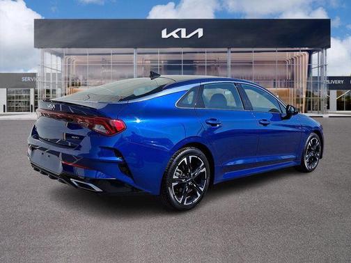 Sapphire Blue 2022 Kia K5 GT-Line