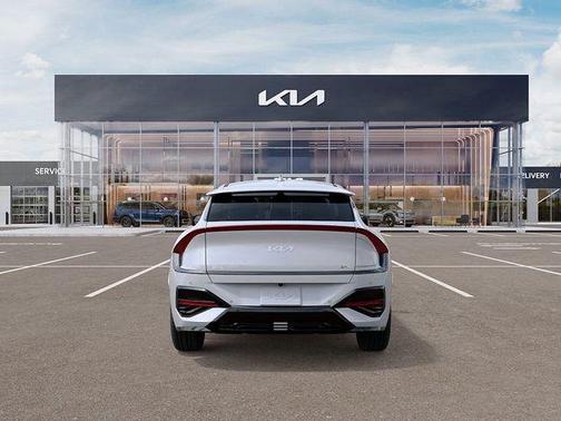 Glacier White Pearl 2025 Kia EV6 GT-Line