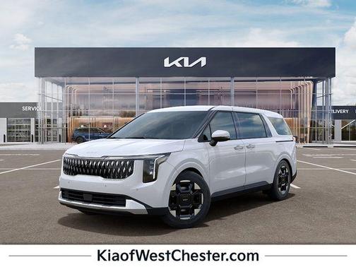 White 2026 Kia Carnival EX