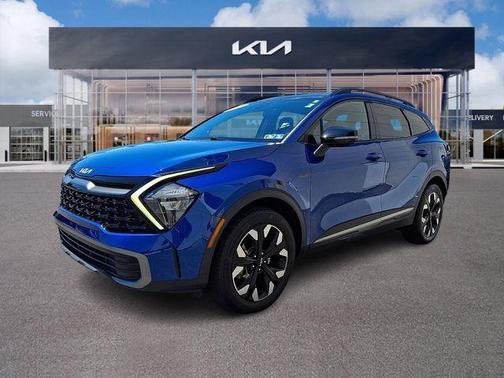 Sapphire Blue 2023 Kia Sportage X-Line