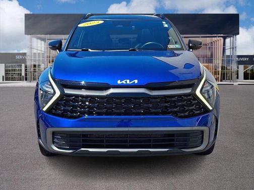 Sapphire Blue 2023 Kia Sportage X-Line