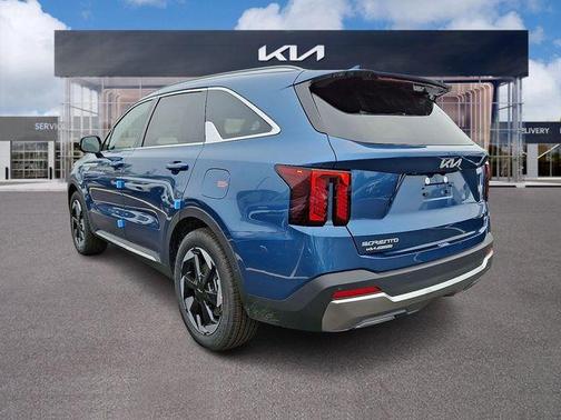Mineral Blue 2025 Kia Sorento Hybrid SX Prestige