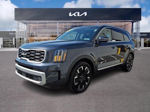 Gravity Gray 2024 Kia Telluride SX-Prestige