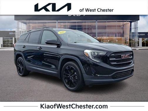 Ebony Twilight Metallic 2020 GMC Terrain SLT