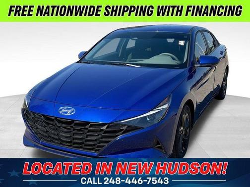 2023 Hyundai ELANTRA HEV Blue