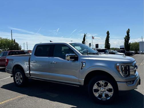 Iconic Silver Metallic 2023 Ford F-150 Platinum