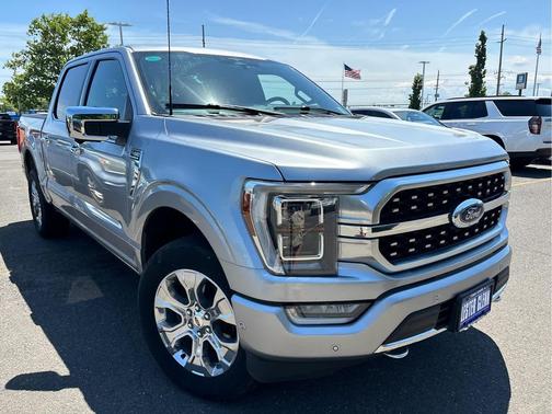 Iconic Silver Metallic 2023 Ford F-150 Platinum