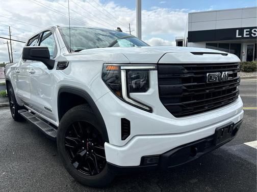 Summit White 2024 GMC Sierra 1500 Elevation