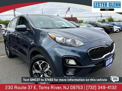 Pacific Blue 2022 Kia Sportage LX