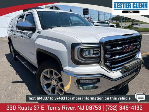 White Frost Tricoat 2018 GMC Sierra 1500 SLT