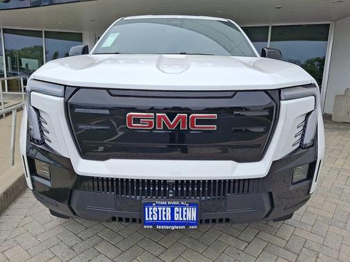 Summit White 2026 GMC Sierra EV Standard Range Elevation