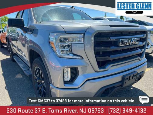 Satin Steel Metallic 2021 GMC Sierra 1500 Elevation