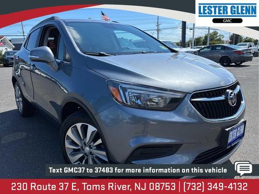 Satin Steel Metallic 2019 Buick Encore Preferred