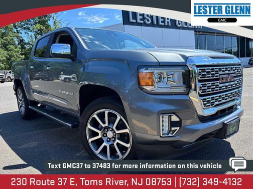 Satin Steel Metallic 2022 GMC Canyon Denali