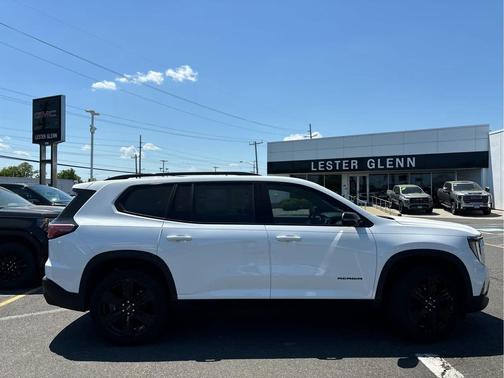 Summit White 2025 GMC Acadia FWD Elevation
