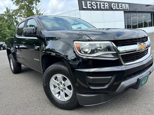 Black 2020 Chevrolet Colorado WT