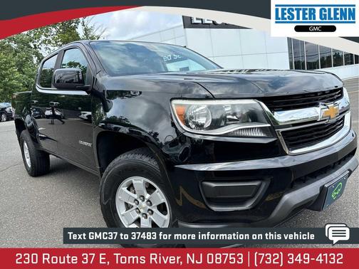 Black 2020 Chevrolet Colorado WT