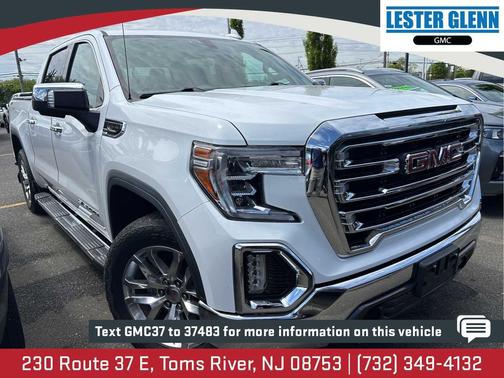 Summit White 2022 GMC Sierra 1500 SLT