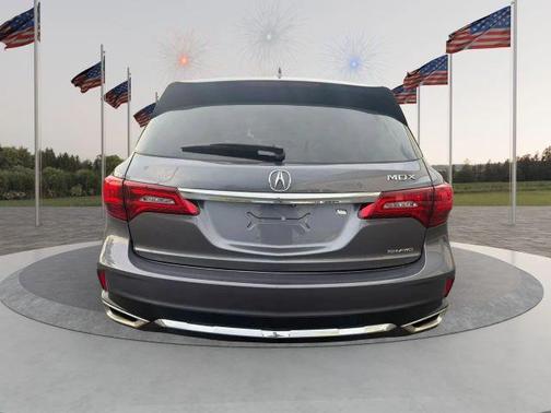 Gray 2017 Acura MDX 3.5L w/Technology Package