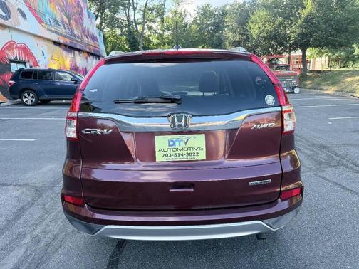 Burgundy 2016 Honda CR-V Touring