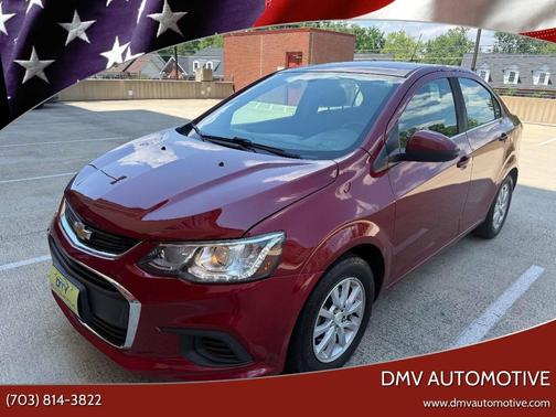 Burgundy 2018 Chevrolet Sonic LT