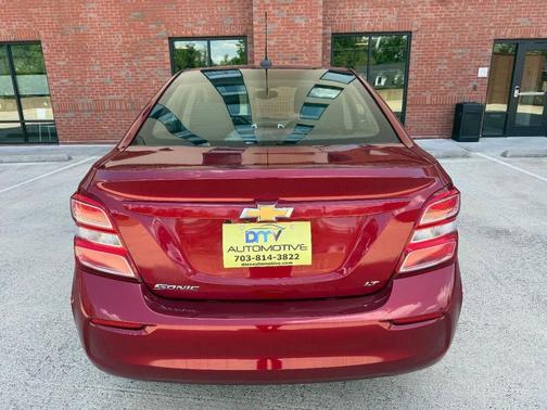 Burgundy 2018 Chevrolet Sonic LT