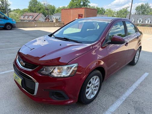 Burgundy 2018 Chevrolet Sonic LT