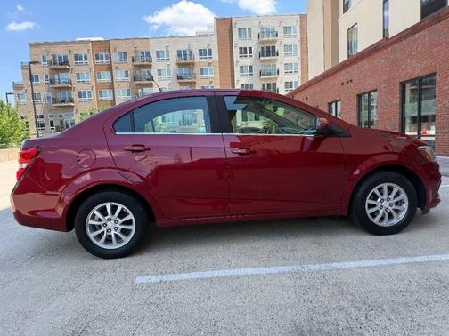 Burgundy 2018 Chevrolet Sonic LT