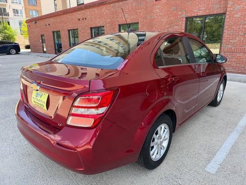 Burgundy 2018 Chevrolet Sonic LT