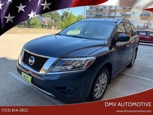 Arctic Blue Metallic 2014 Nissan Pathfinder SV