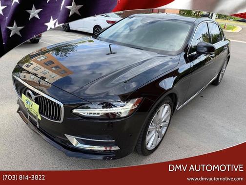 Black 2018 Volvo S90 T6 Inscription