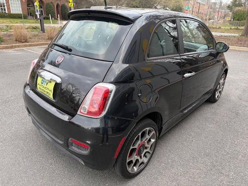 Nero (Black) 2012 FIAT 500 Sport