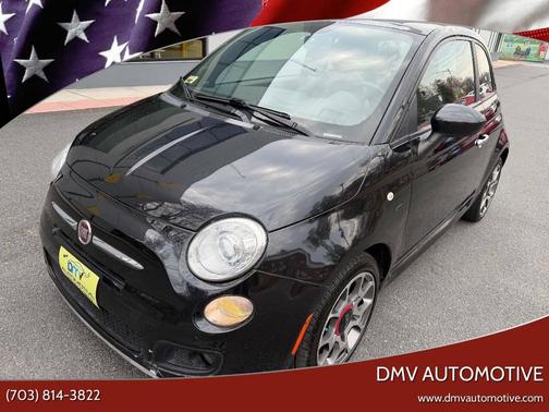 Nero (Black) 2012 FIAT 500 Sport
