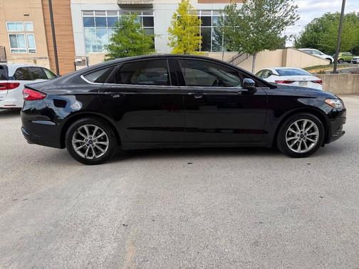 Shadow Black 2017 Ford Fusion SE