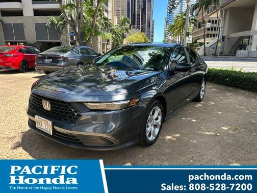 Meteorite Gray Metallic 2023 Honda Accord LX