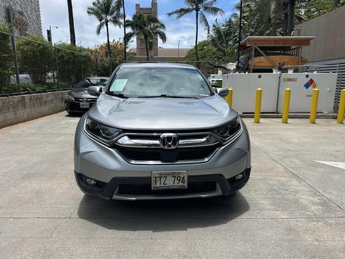 Lunar Silver Metallic 2018 Honda CR-V EX