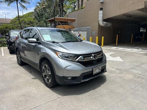 Lunar Silver Metallic 2018 Honda CR-V EX