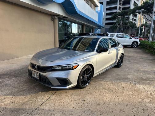 Lunar Silver Metallic 2023 Honda Civic Sport