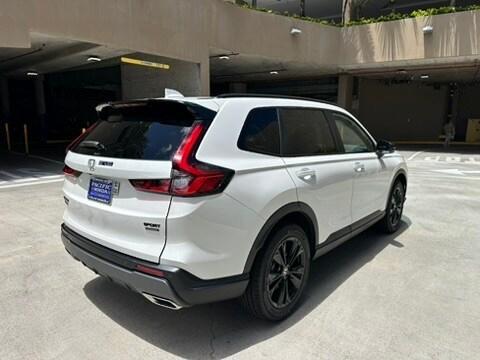 Platinum White Pearl 2026 Honda CR-V Hybrid Sport Touring
