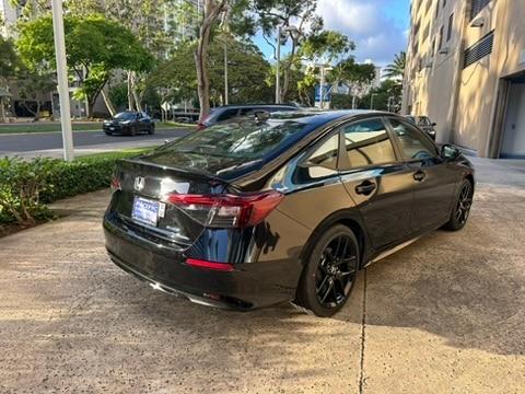 Crystal Black Pearl 2026 Honda Civic Hybrid Sport