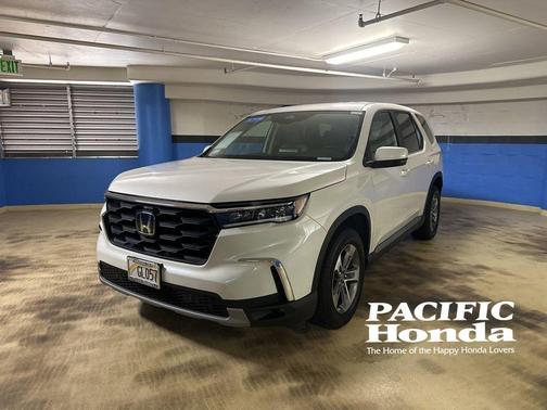 Platinum White Pearl 2025 Honda Pilot EX-L