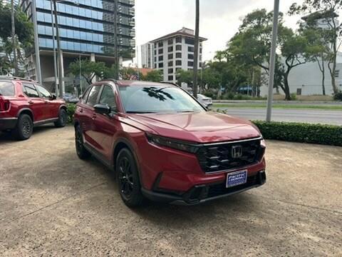 Radiant Red Metallic 2026 Honda CR-V Hybrid Sport-L