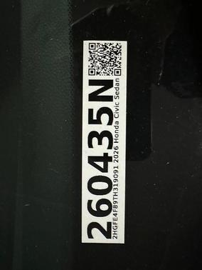 2026 Honda Civic Hybrid Sport Touring