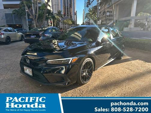 Crystal Black Pearl 2024 Honda Civic Sport