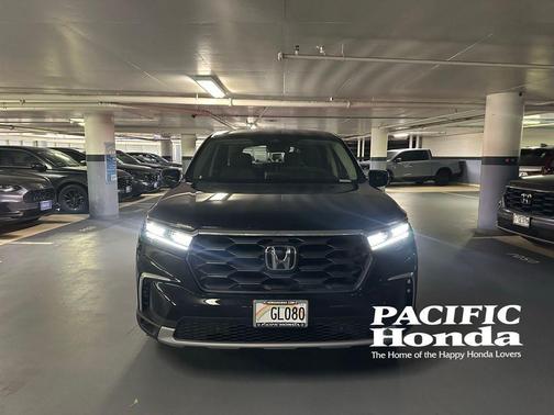 Crystal Black Pearl 2025 Honda Pilot EX-L