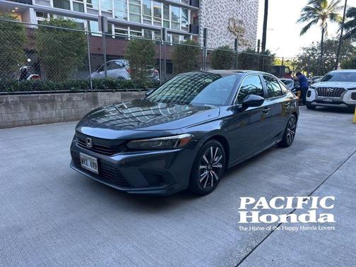 Meteorite Gray Metallic 2023 Honda Civic EX