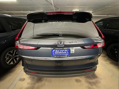 Meteorite Gray Metallic 2026 Honda CR-V Hybrid Sport Touring