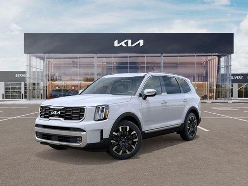 Glacial White Pearl 2025 Kia Telluride SX Prestige