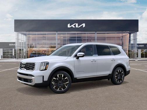 Glacial White Pearl 2025 Kia Telluride SX Prestige