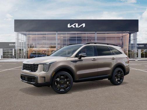 Volcanic Sand 2026 Kia Sorento Hybrid SX Prestige